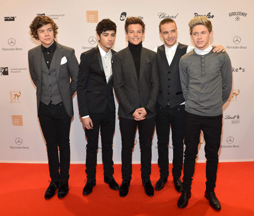 One Direction at Bambi Awards