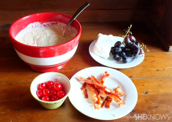 Pancake ingredients