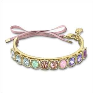 delicate Swarovski crystal bracelet