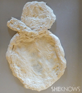 Snowman dough