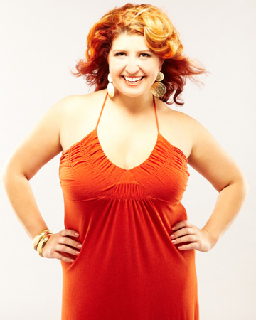 Plus size woman