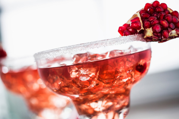 Low carb pomegranate lemonade punch recipe