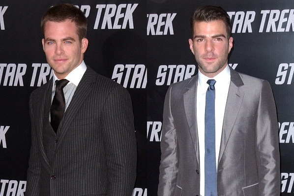 Star Trek's Zachary Quinto and Chris Pine