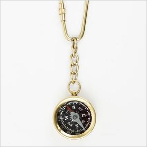 Compass keychain