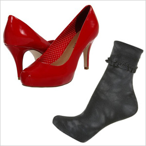 Red all over look