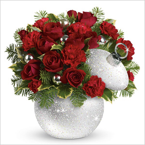 Shimmering Snow bouquet