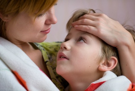 Worried mother