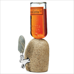 Stone drink dispenser