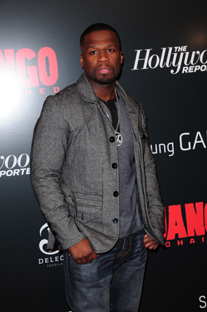 50 Cent at Django Unchained