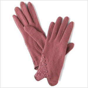 Retro-chic gloves
