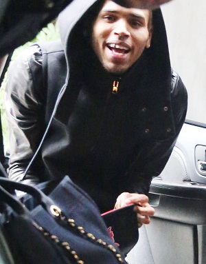 Chris Brown swatting incident