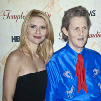 Claire Danes and Temple Grandin at the Screening of HBO Films Temple Grandin