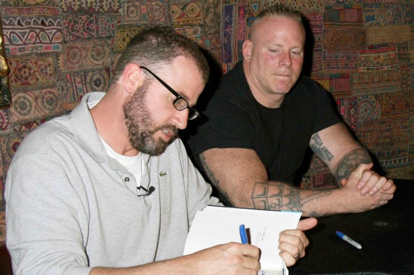 James Frey at a Booksigning