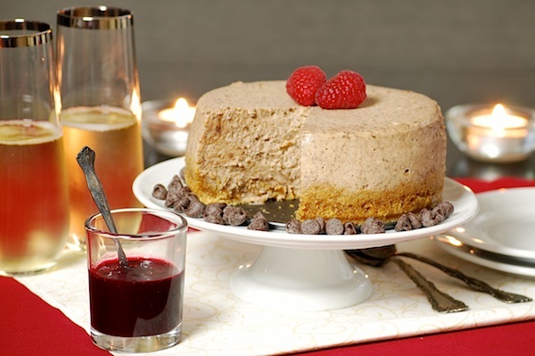 slow cooker chocolate cheesecake