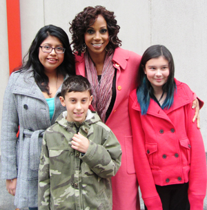 Holly Robinson Peete and winners