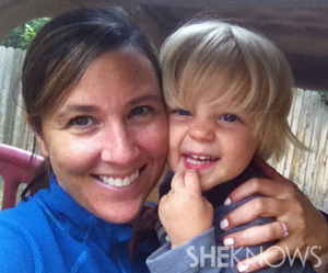 Andrea and son