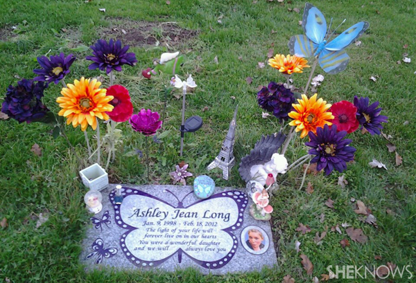 Ashley Long's gravesite