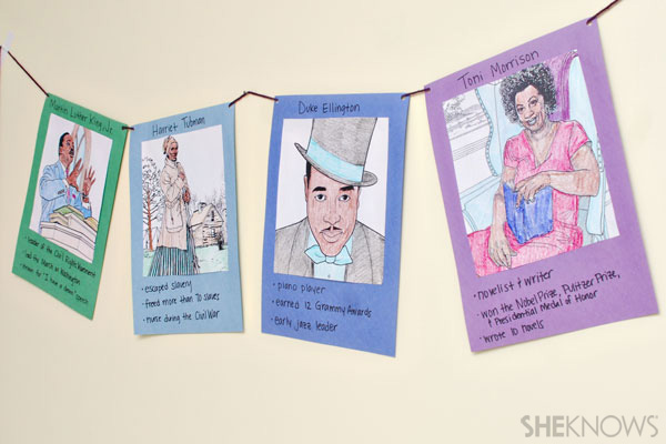 Black History Month banner