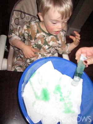 Cool but messy activity