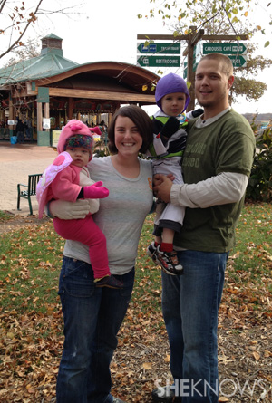 Aubrey Turley and family