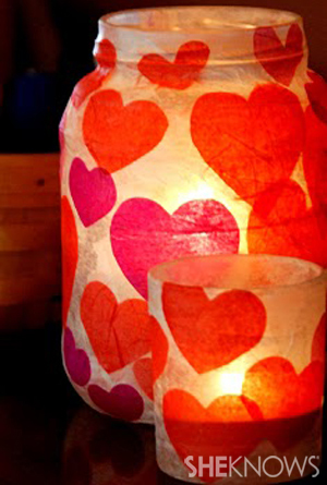 Valentine votives