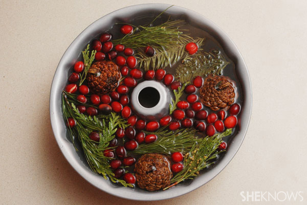 Fill pan with water