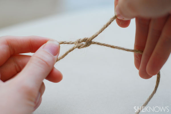 Ice wreath twine