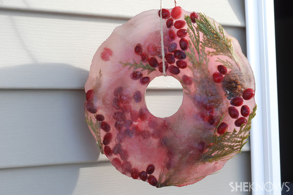 Ice wreath
