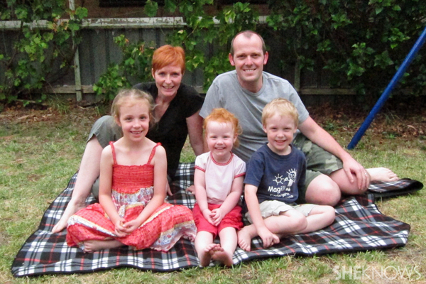 Melissa and her family