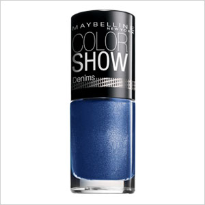 Maybelline color show blue eyeshadow