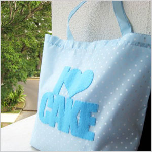 I love cake bag