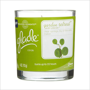 Glade garden retreat candle