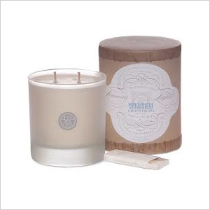 Belgain linen candles
