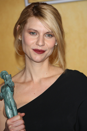Claire Danes at the 2013 SAG Awards