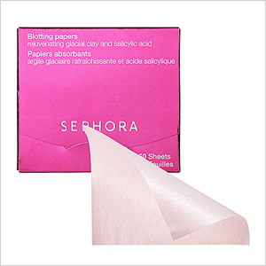 Oil blotting papers