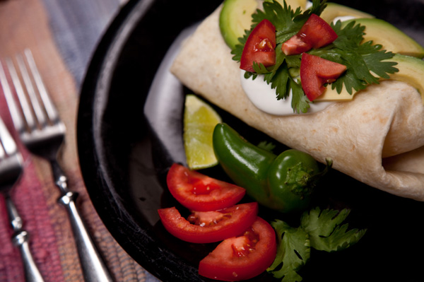 Weeknight burrito