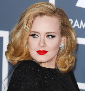 Adele’s winged eyeliner