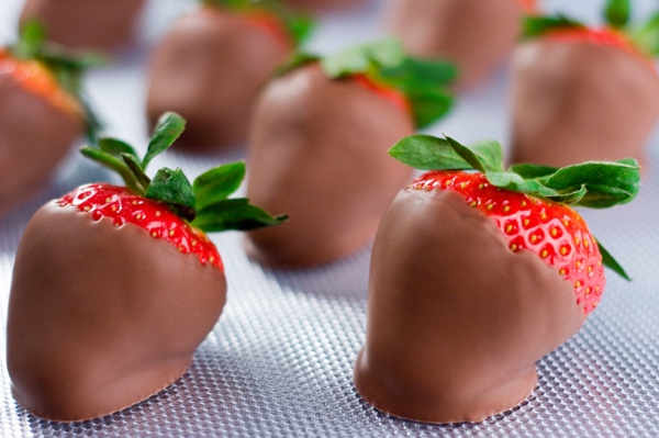 Chocolate-covered strawberries