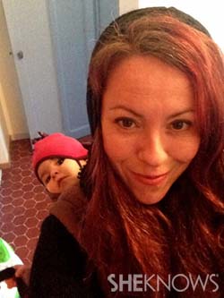 Claire with Lila
