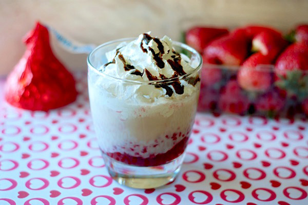 Baileys cool raspberry cocktail