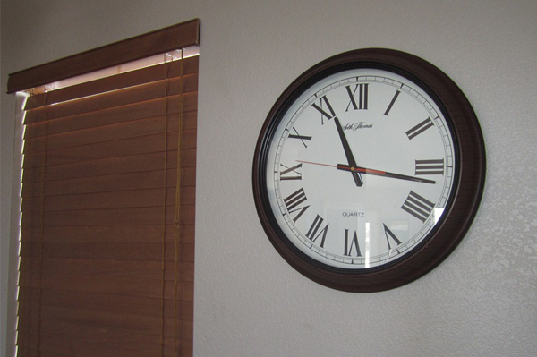 Thrift store clock