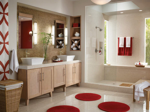 Modern Bathroom Double Vanity