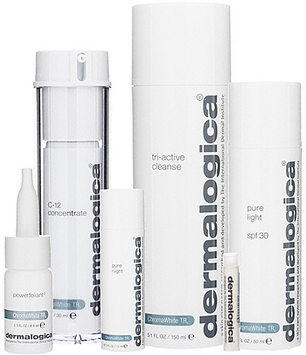 Demalogica's Chroma White TRx Brightening Regimen 