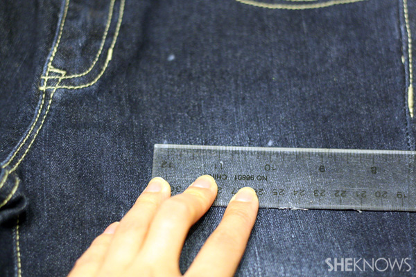 Make second line of markings