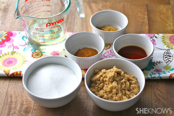 DIY Sweet and Spicy Sugar Scrub