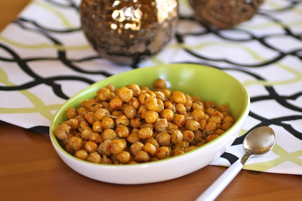 Herbed, Roasted Chickpeas