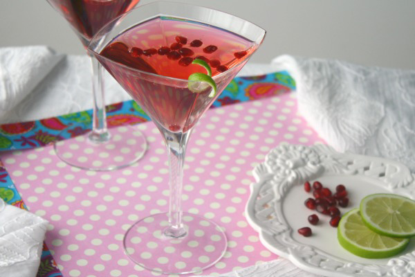 Pink Pomegranate Cocktail