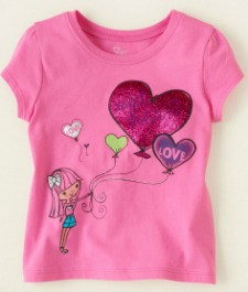 Heart tee