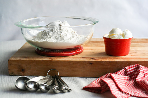 Homemade tortillas -- Step 1