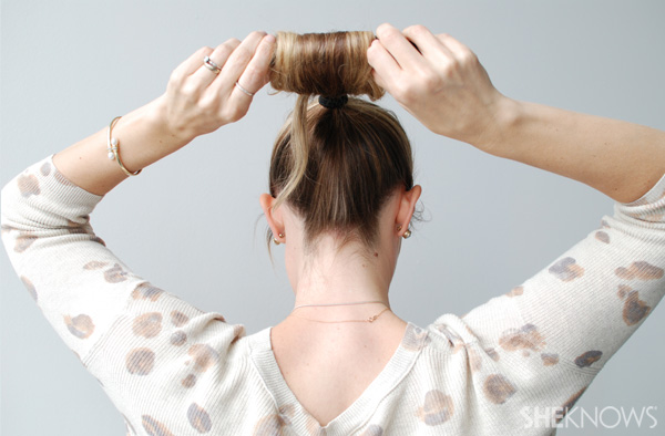 Top Knot -- Step 4